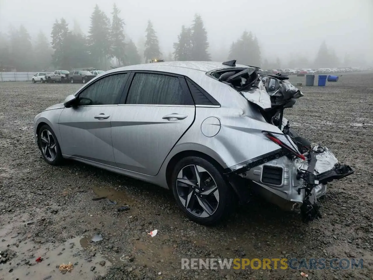 2 fotografías del automóvil dañado 5NPLP4AG4MH044149 HYUNDAI ELANTRA 2021