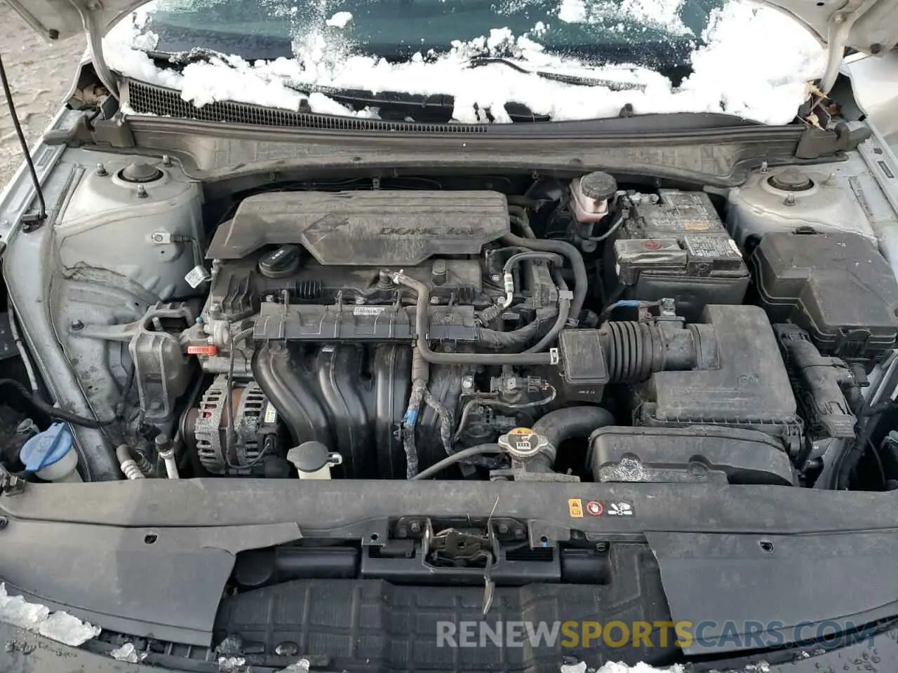 11 fotografías del automóvil dañado 5NPLP4AG6MH024310 HYUNDAI ELANTRA 2021