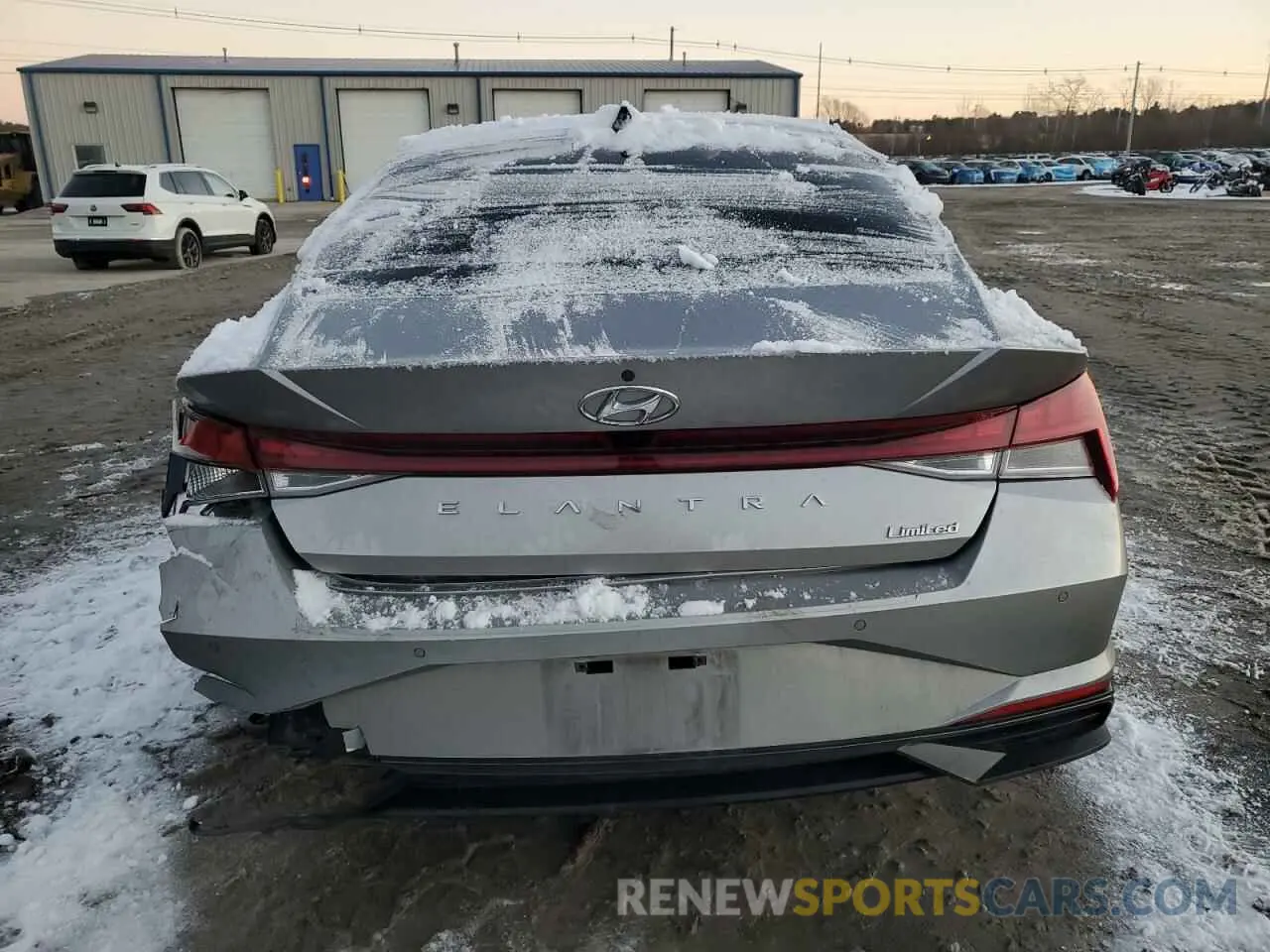 6 fotografías del automóvil dañado 5NPLP4AG6MH024310 HYUNDAI ELANTRA 2021