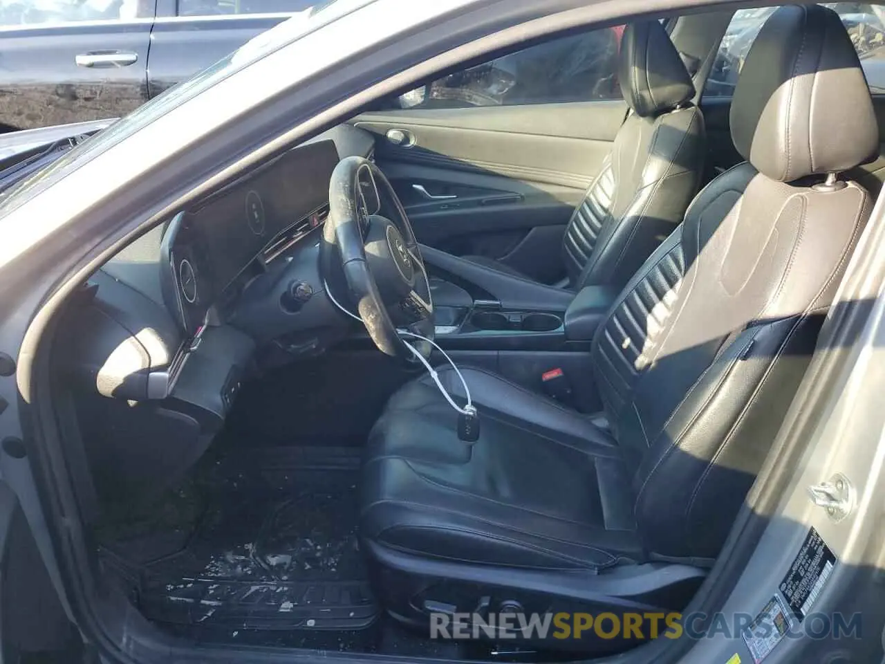 7 fotografías del automóvil dañado 5NPLP4AG6MH024310 HYUNDAI ELANTRA 2021