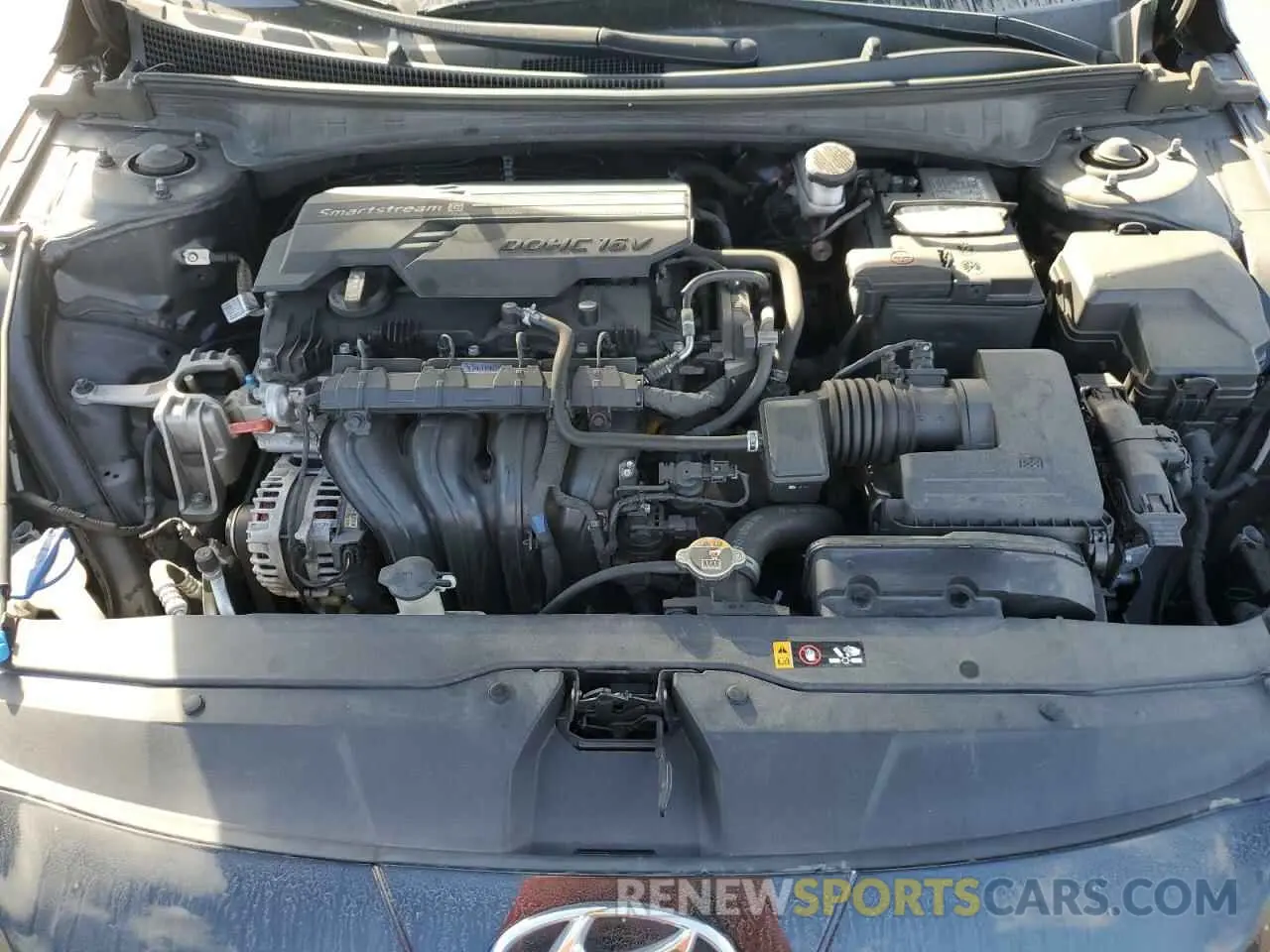 11 fotografías del automóvil dañado 5NPLP4AG6MH026431 HYUNDAI ELANTRA 2021