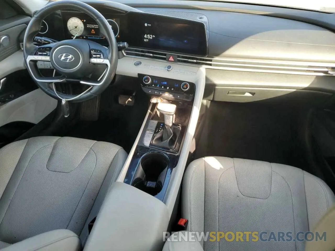 8 fotografías del automóvil dañado 5NPLP4AG6MH026431 HYUNDAI ELANTRA 2021