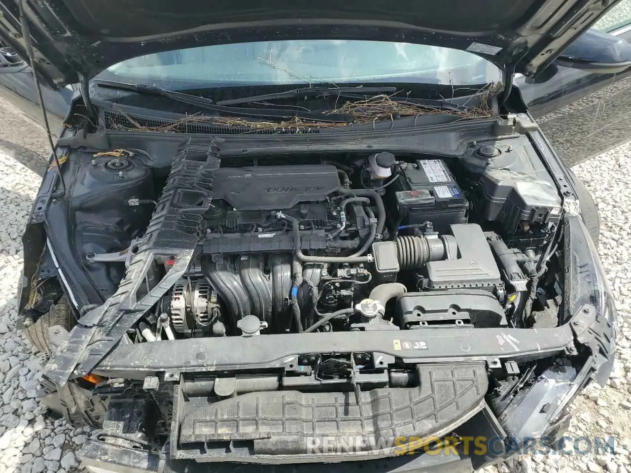 11 fotografías del automóvil dañado 5NPLP4AGXMH043636 HYUNDAI ELANTRA 2021