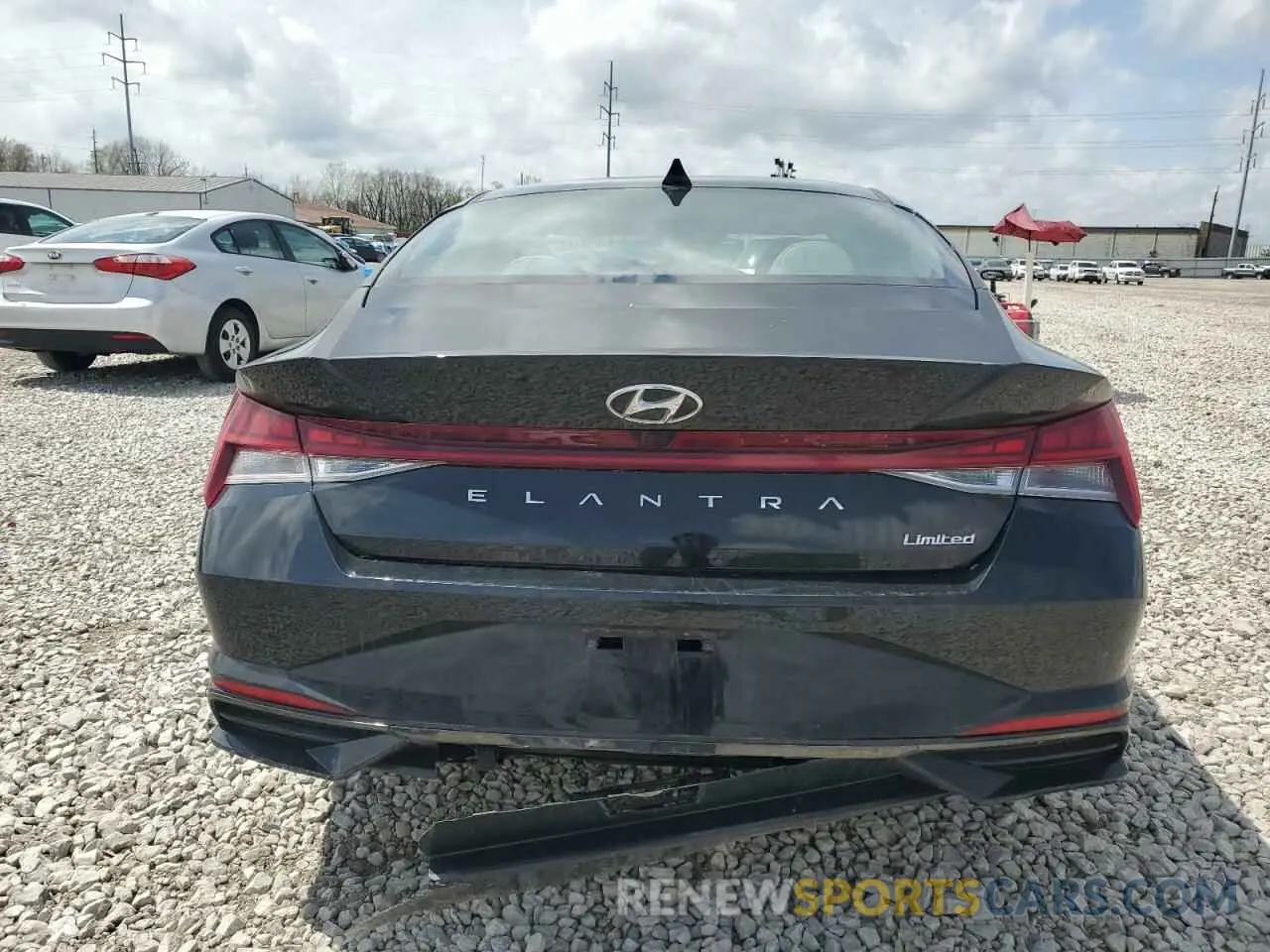 6 fotografías del automóvil dañado 5NPLP4AGXMH043636 HYUNDAI ELANTRA 2021