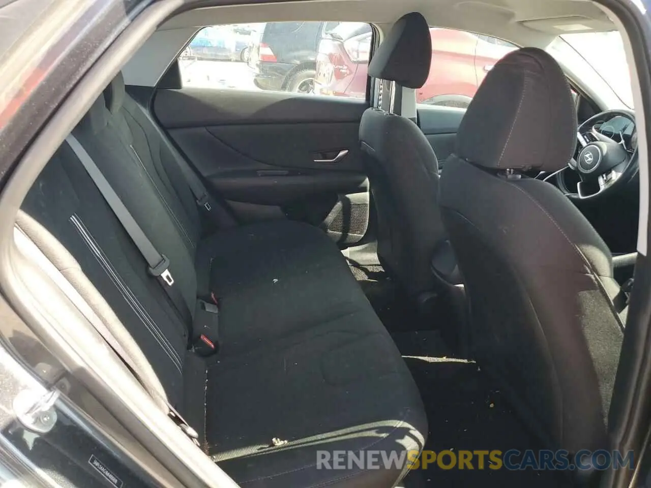 10 fotografías del automóvil dañado 5NPLS4AG1MH000818 HYUNDAI ELANTRA 2021