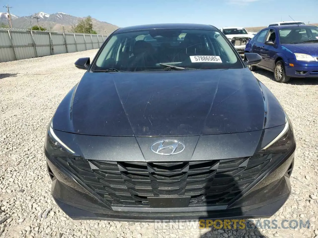 5 fotografías del automóvil dañado 5NPLS4AG1MH000818 HYUNDAI ELANTRA 2021