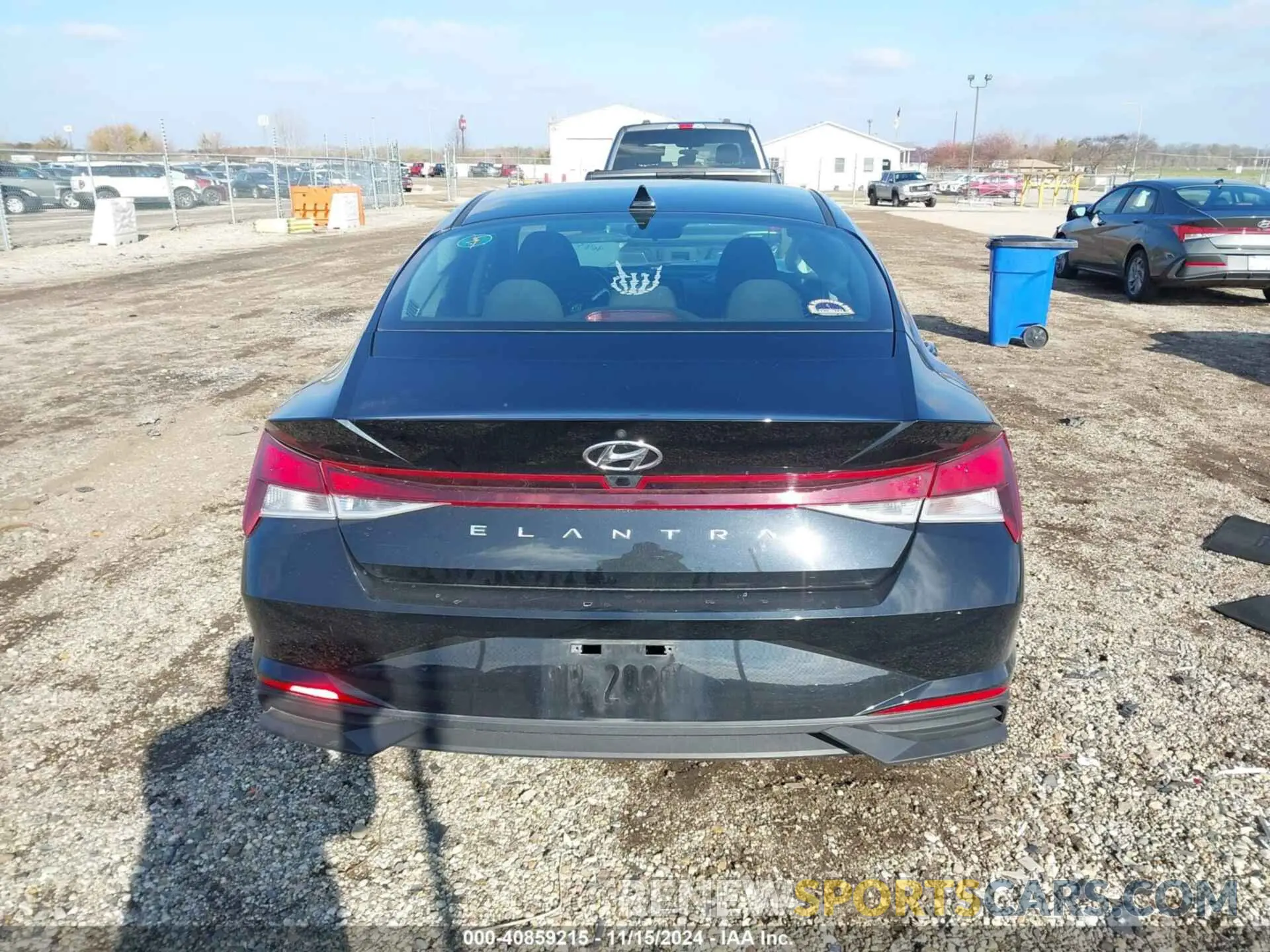16 fotografías del automóvil dañado 5NPLS4AG1MH008417 HYUNDAI ELANTRA 2021
