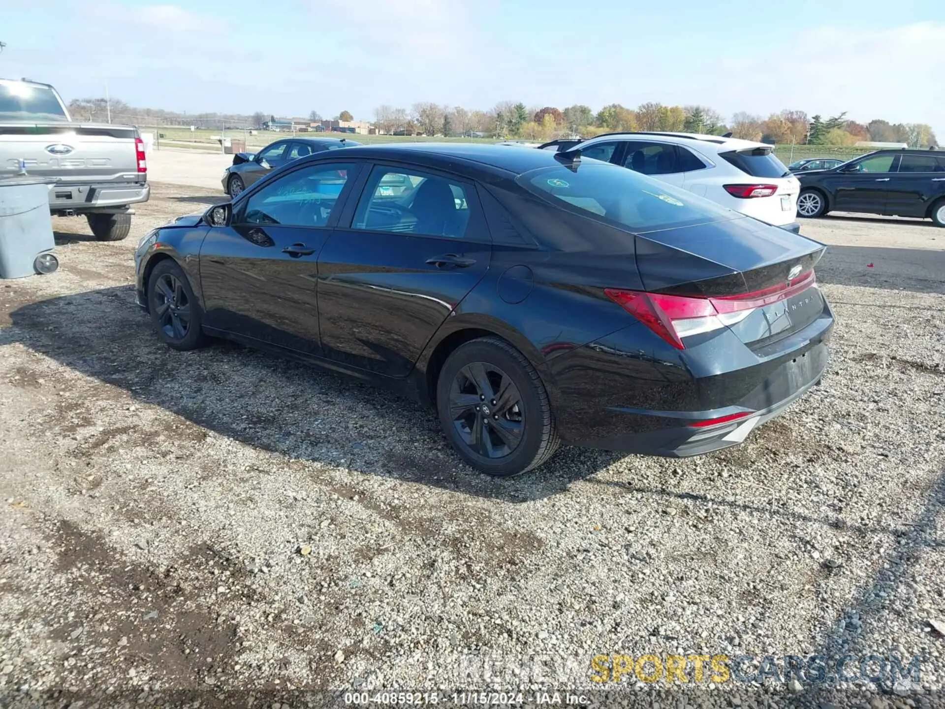 3 fotografías del automóvil dañado 5NPLS4AG1MH008417 HYUNDAI ELANTRA 2021