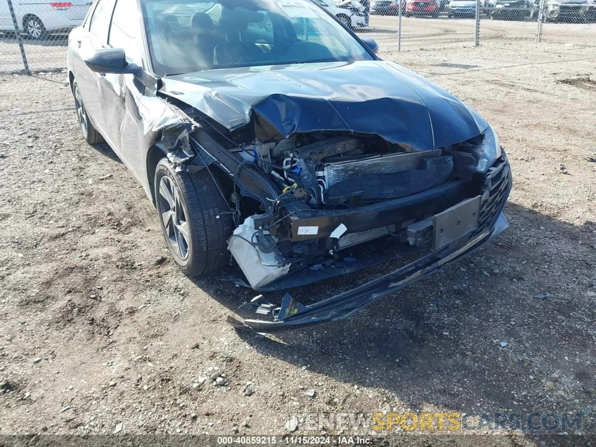 6 fotografías del automóvil dañado 5NPLS4AG1MH008417 HYUNDAI ELANTRA 2021
