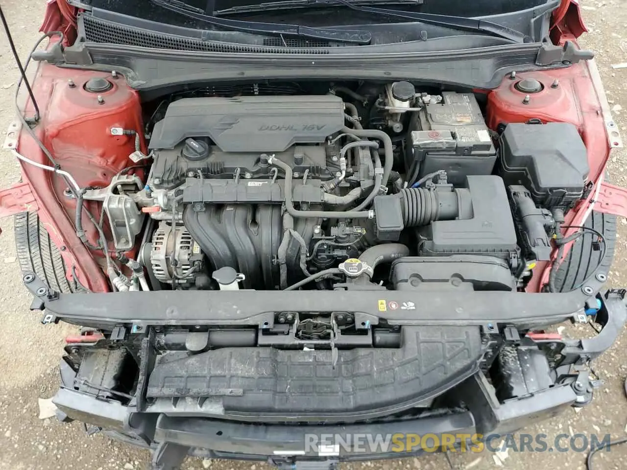 11 fotografías del automóvil dañado 5NPLS4AG1MH016758 HYUNDAI ELANTRA 2021