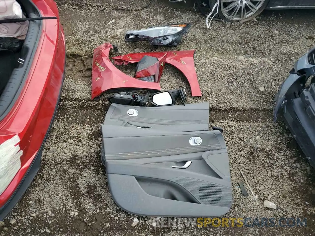 12 fotografías del automóvil dañado 5NPLS4AG1MH016758 HYUNDAI ELANTRA 2021