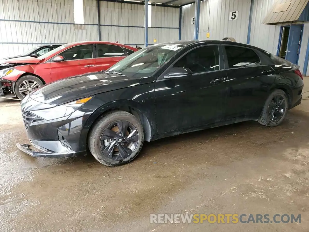 1 fotografías del automóvil dañado 5NPLS4AG1MH048142 HYUNDAI ELANTRA 2021