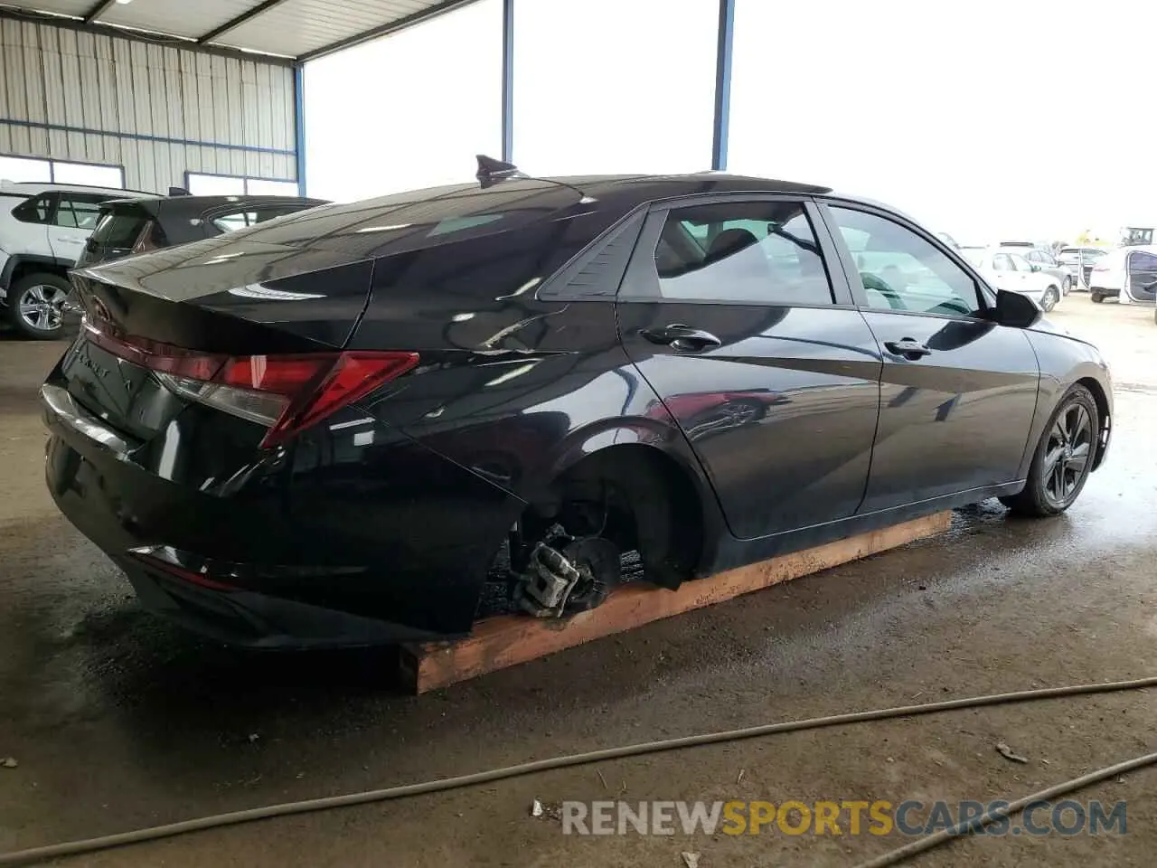 3 fotografías del automóvil dañado 5NPLS4AG1MH048142 HYUNDAI ELANTRA 2021
