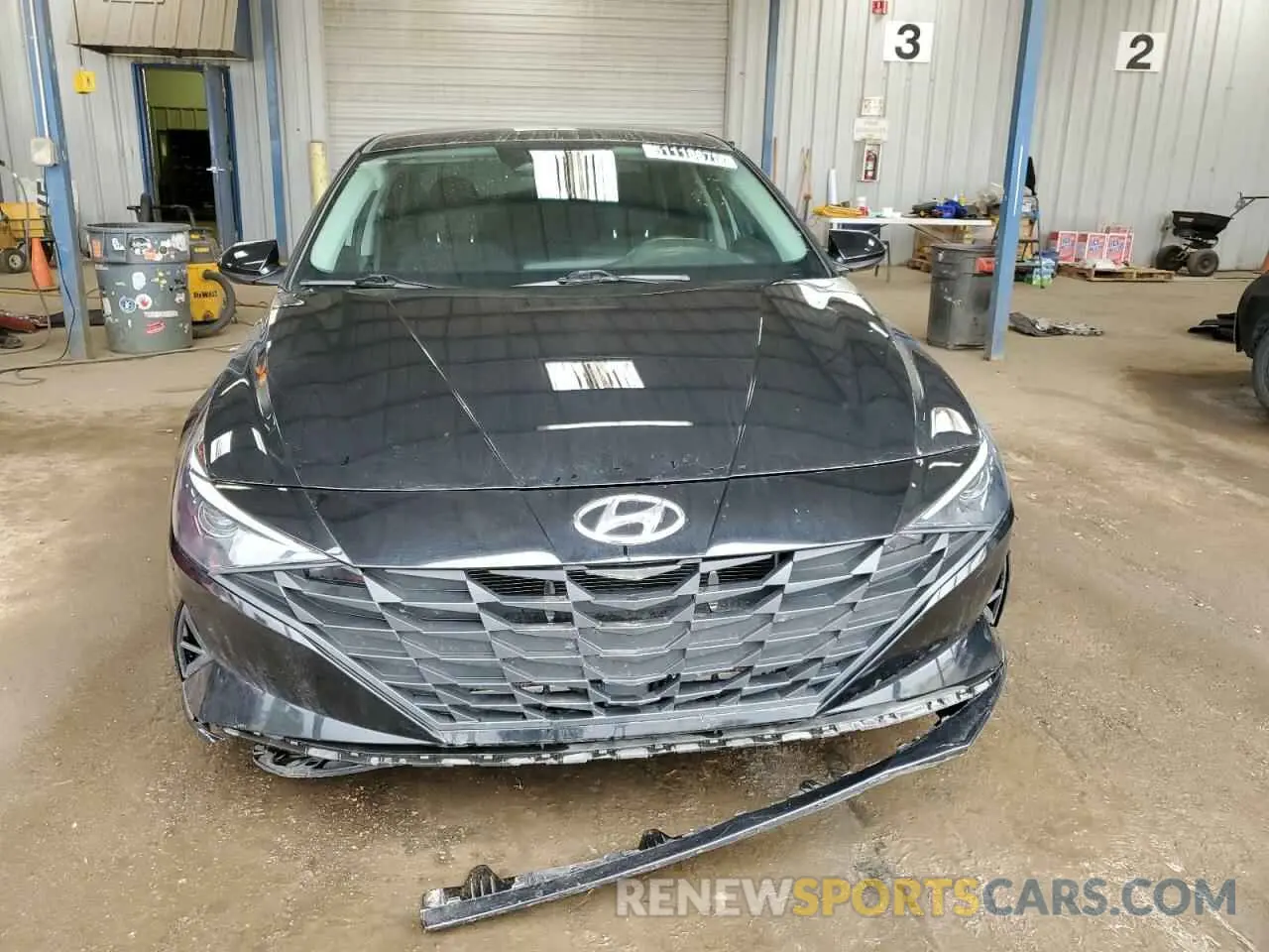 5 fotografías del automóvil dañado 5NPLS4AG1MH048142 HYUNDAI ELANTRA 2021