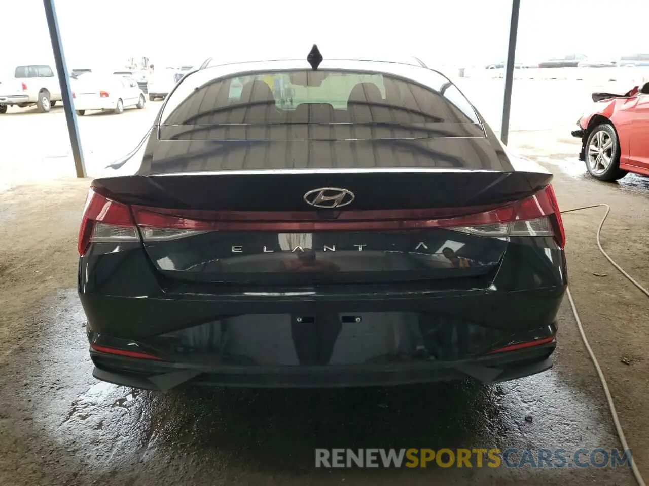 6 fotografías del automóvil dañado 5NPLS4AG1MH048142 HYUNDAI ELANTRA 2021