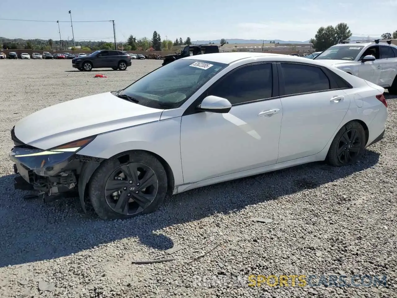 1 fotografías del automóvil dañado 5NPLS4AG1MH048903 HYUNDAI ELANTRA 2021