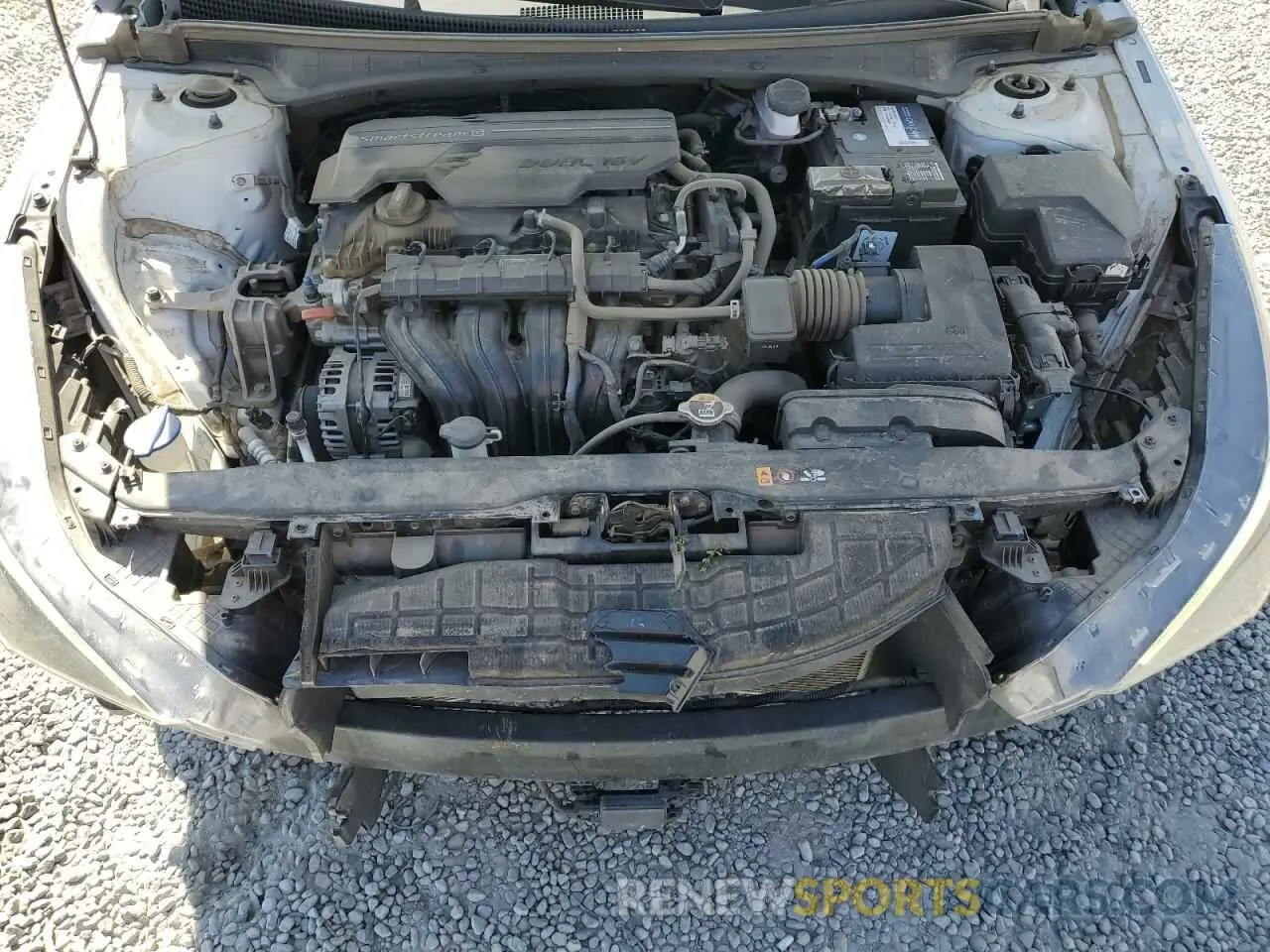 11 fotografías del automóvil dañado 5NPLS4AG1MH048903 HYUNDAI ELANTRA 2021