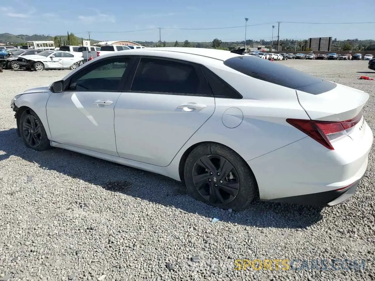 2 fotografías del automóvil dañado 5NPLS4AG1MH048903 HYUNDAI ELANTRA 2021