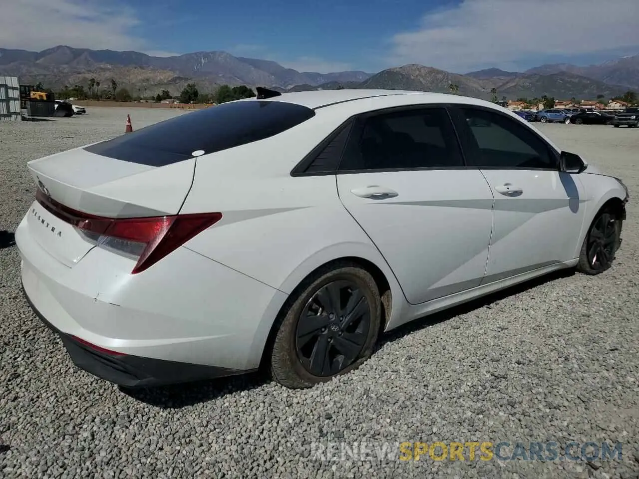 3 fotografías del automóvil dañado 5NPLS4AG1MH048903 HYUNDAI ELANTRA 2021