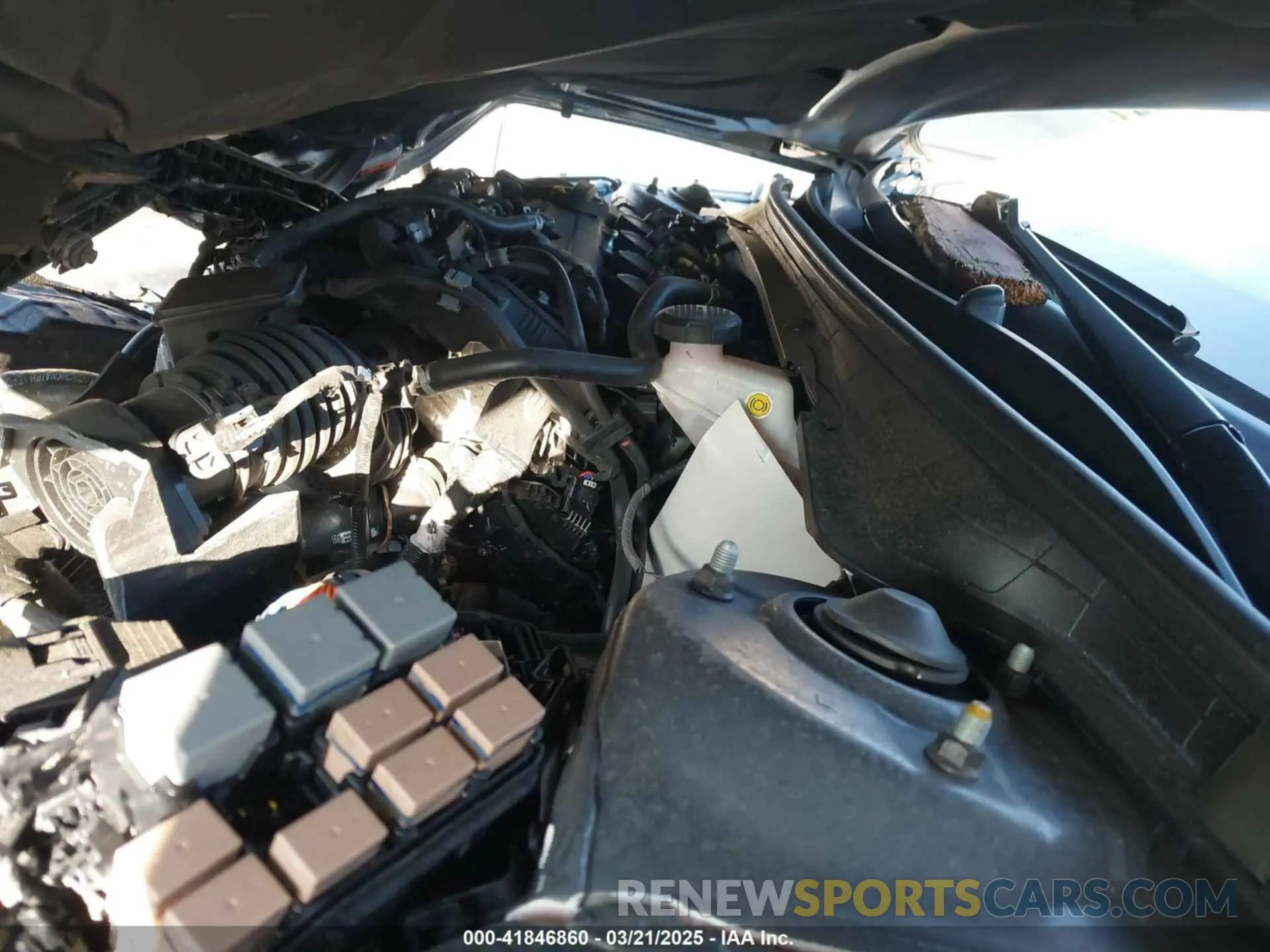 10 fotografías del automóvil dañado 5NPLS4AG2MH005073 HYUNDAI ELANTRA 2021