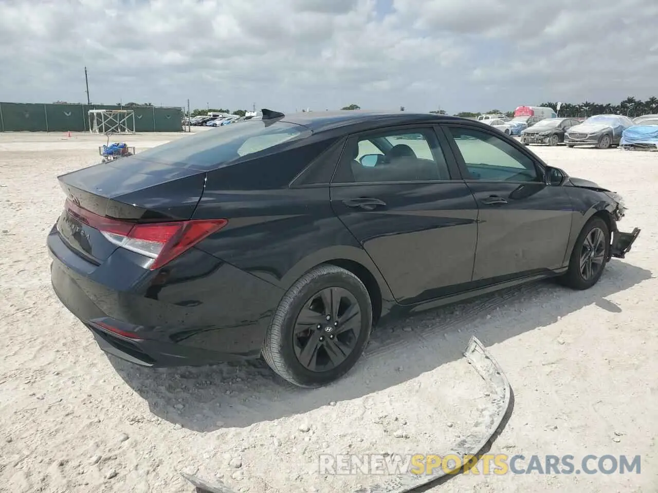 3 fotografías del automóvil dañado 5NPLS4AG2MH033083 HYUNDAI ELANTRA 2021