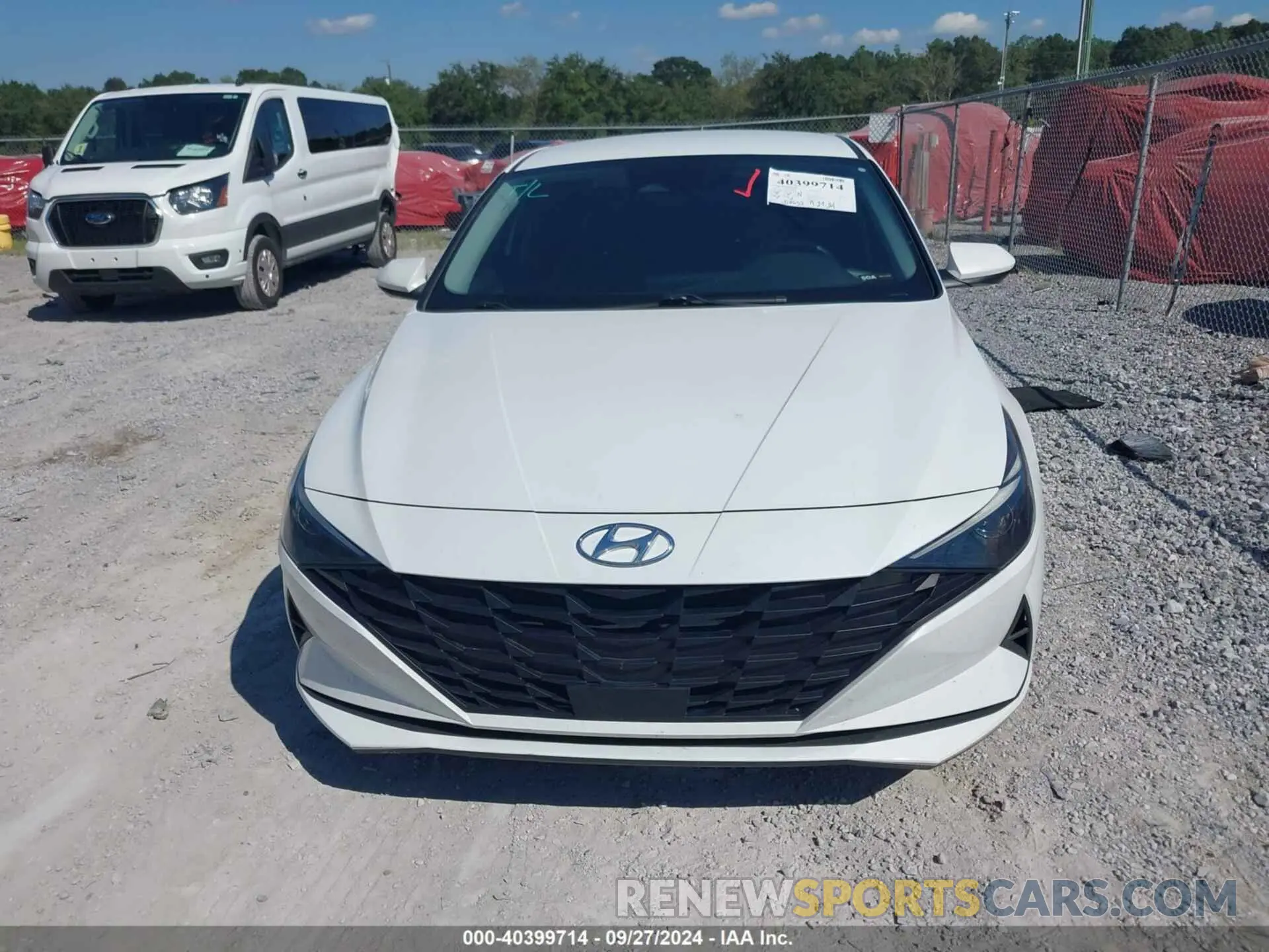 12 fotografías del automóvil dañado 5NPLS4AG2MH038347 HYUNDAI ELANTRA 2021