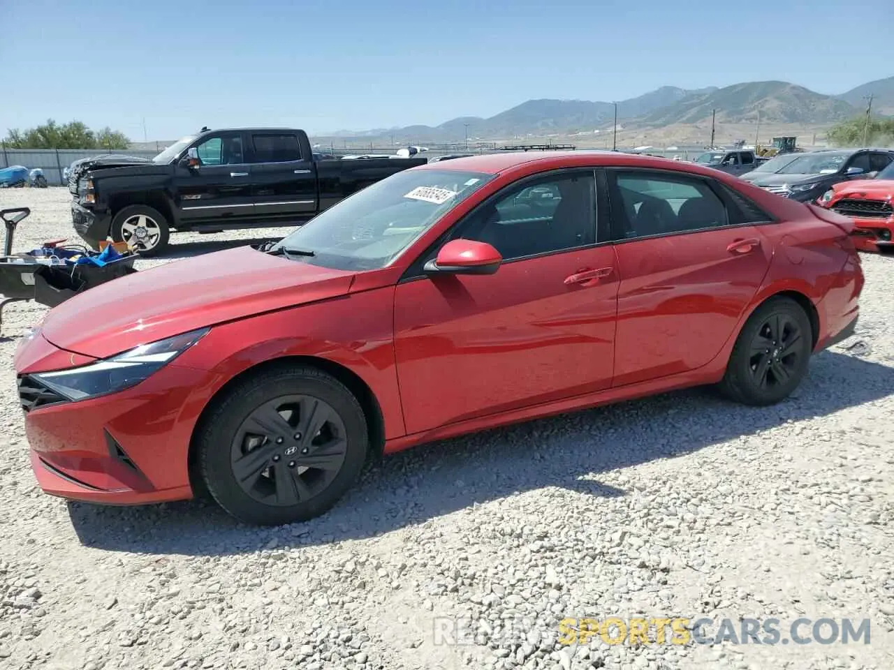 1 fotografías del automóvil dañado 5NPLS4AG3MH005230 HYUNDAI ELANTRA 2021