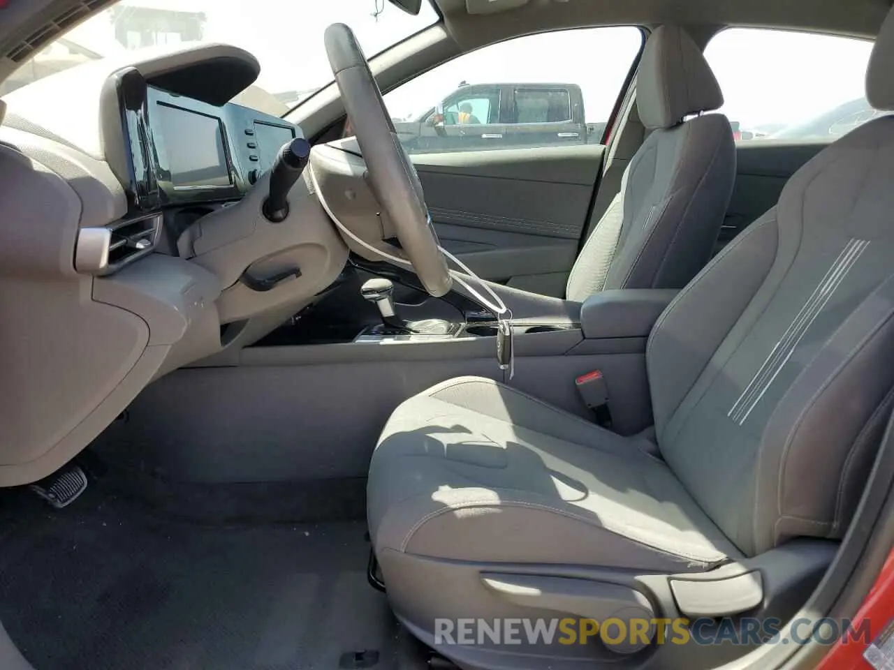 7 fotografías del automóvil dañado 5NPLS4AG3MH005230 HYUNDAI ELANTRA 2021