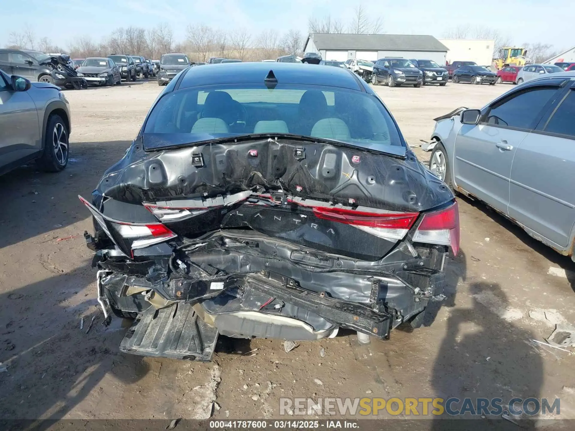 16 fotografías del automóvil dañado 5NPLS4AG3MH005342 HYUNDAI ELANTRA 2021