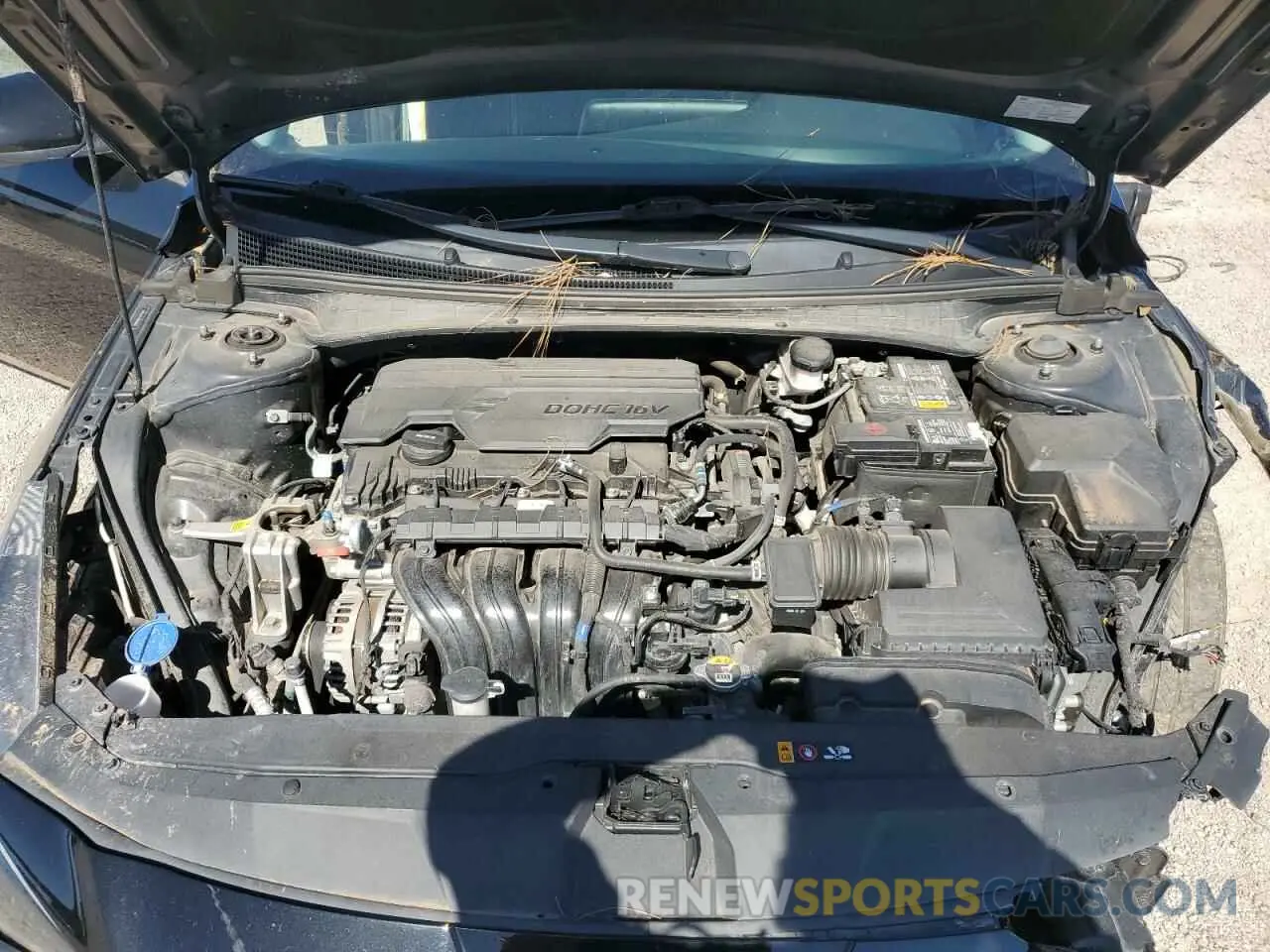 11 fotografías del automóvil dañado 5NPLS4AG4MH031061 HYUNDAI ELANTRA 2021