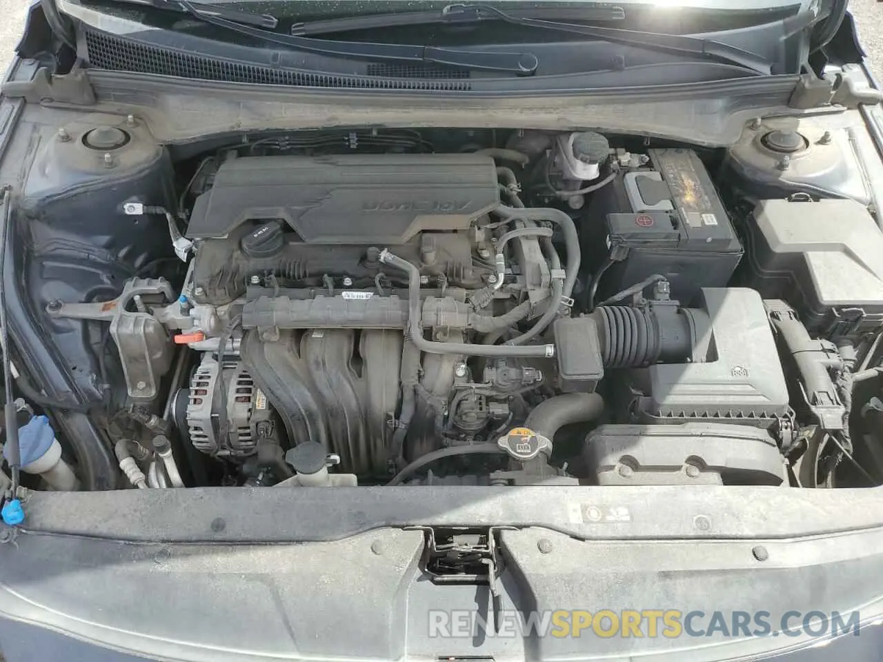11 fotografías del automóvil dañado 5NPLS4AG5MH008291 HYUNDAI ELANTRA 2021