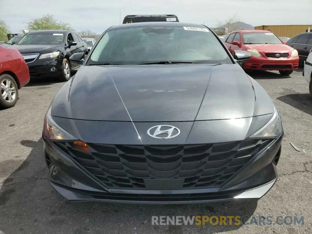 5 fotografías del automóvil dañado 5NPLS4AG5MH008291 HYUNDAI ELANTRA 2021