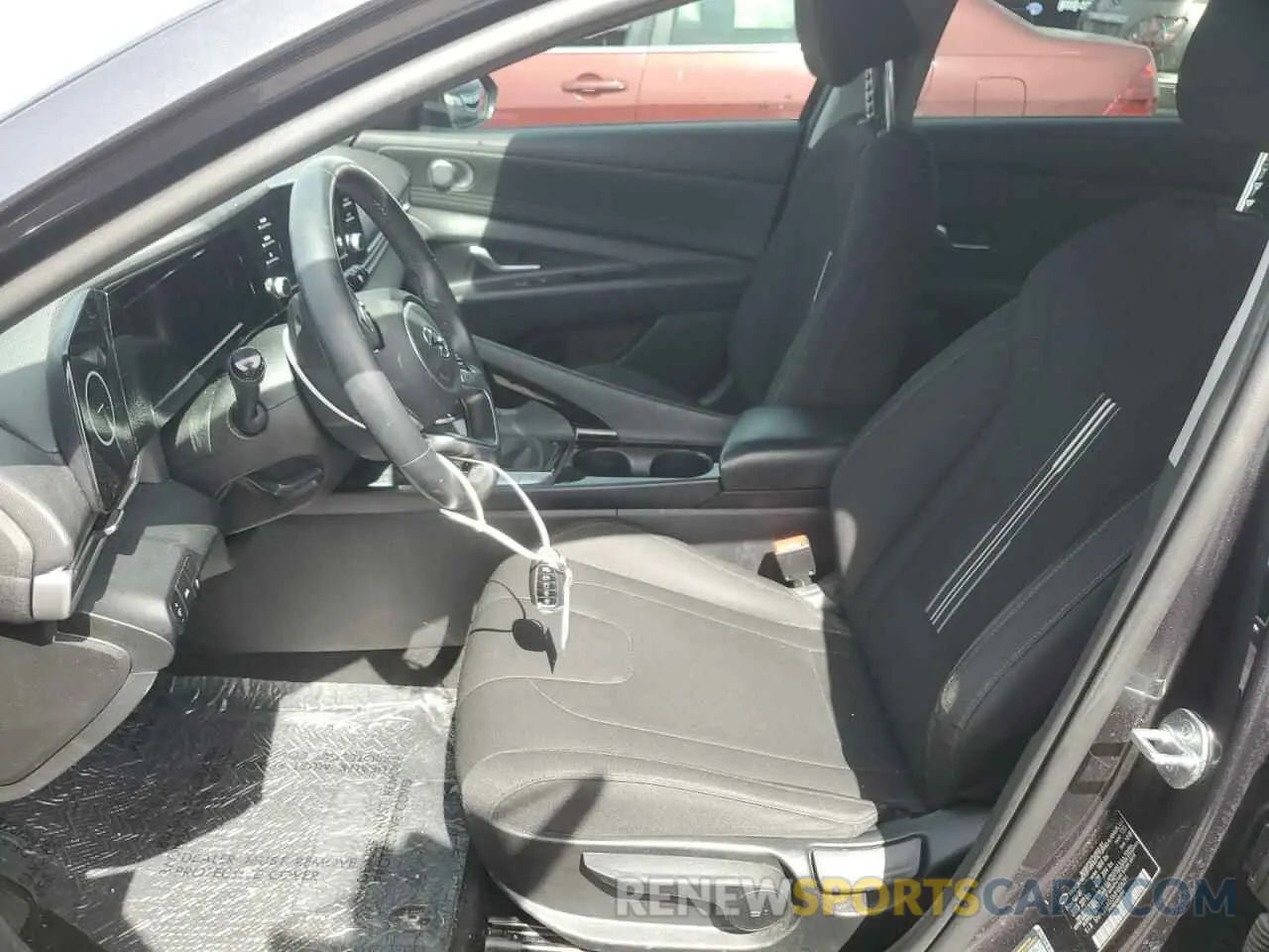 7 fotografías del automóvil dañado 5NPLS4AG5MH008291 HYUNDAI ELANTRA 2021