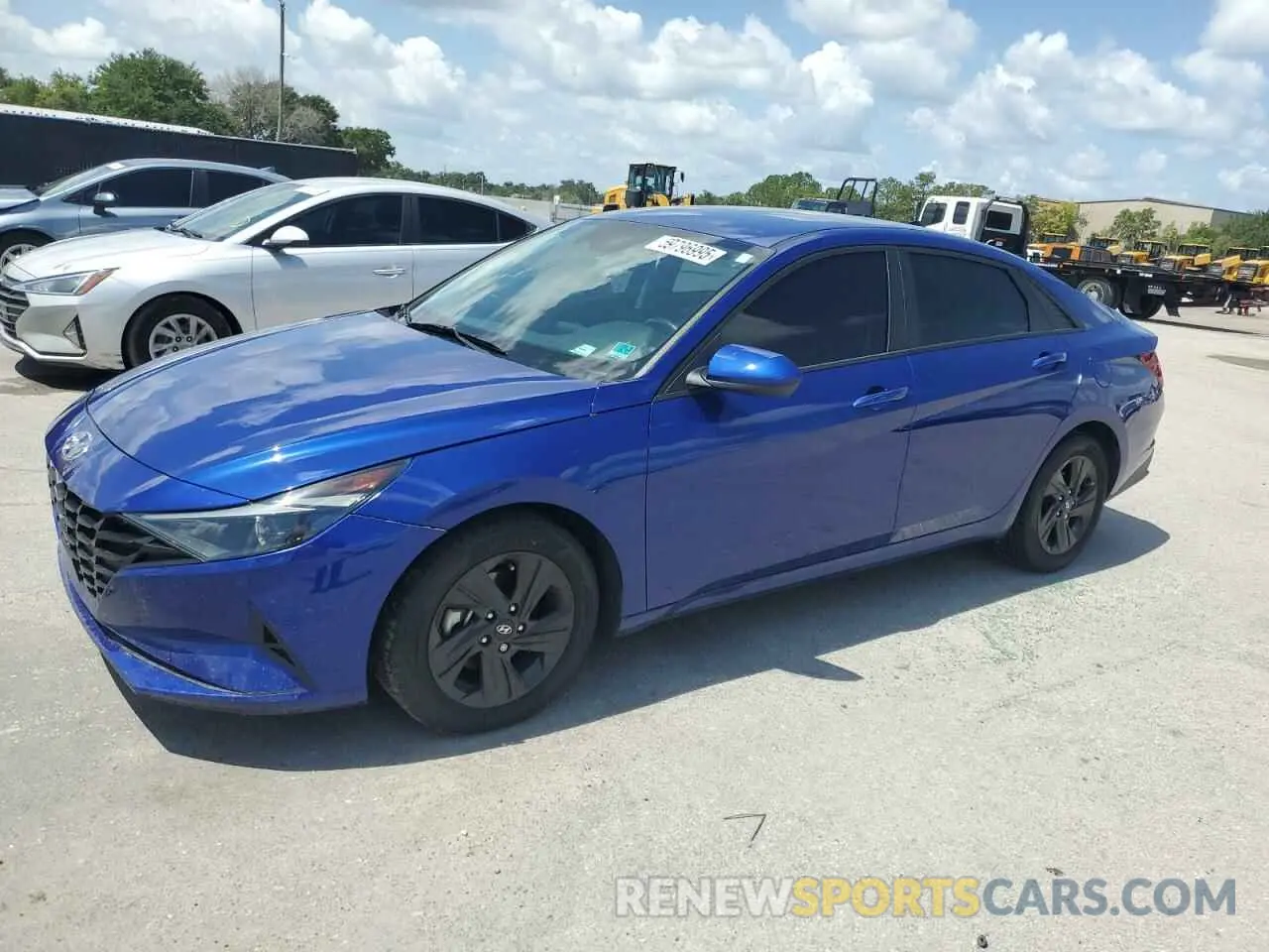 1 fotografías del automóvil dañado 5NPLS4AG5MH017363 HYUNDAI ELANTRA 2021