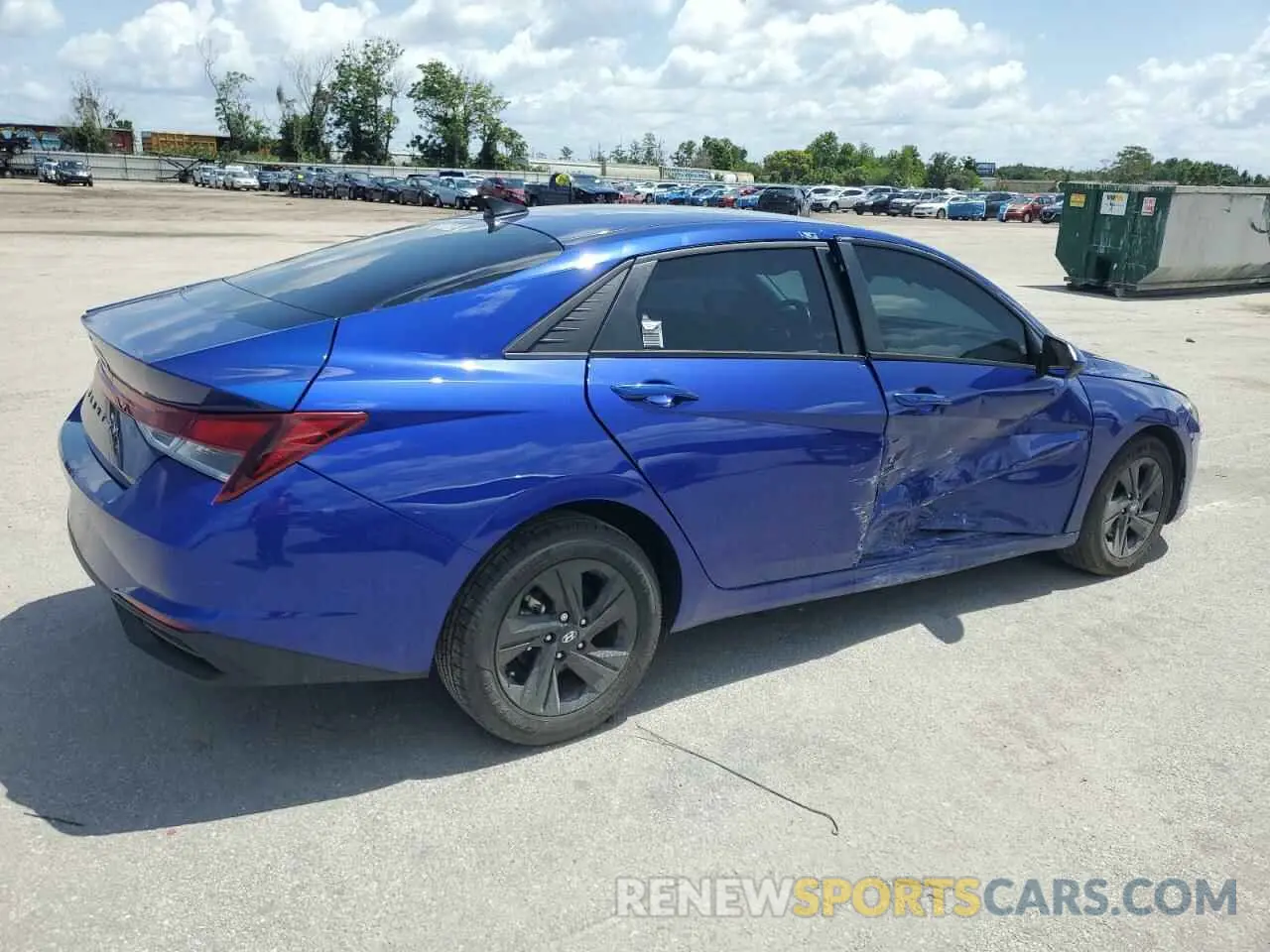 3 fotografías del automóvil dañado 5NPLS4AG5MH017363 HYUNDAI ELANTRA 2021