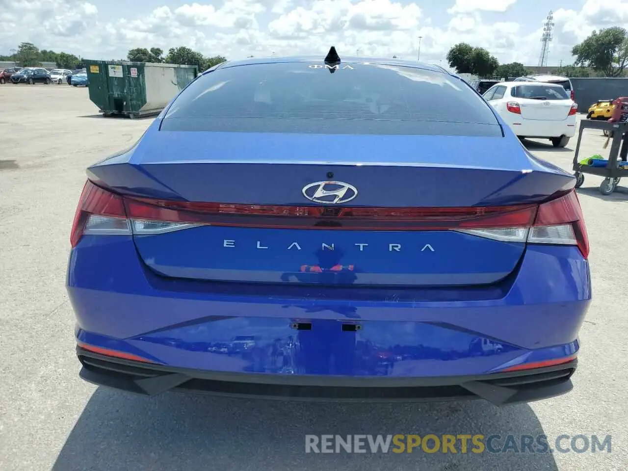 6 fotografías del automóvil dañado 5NPLS4AG5MH017363 HYUNDAI ELANTRA 2021
