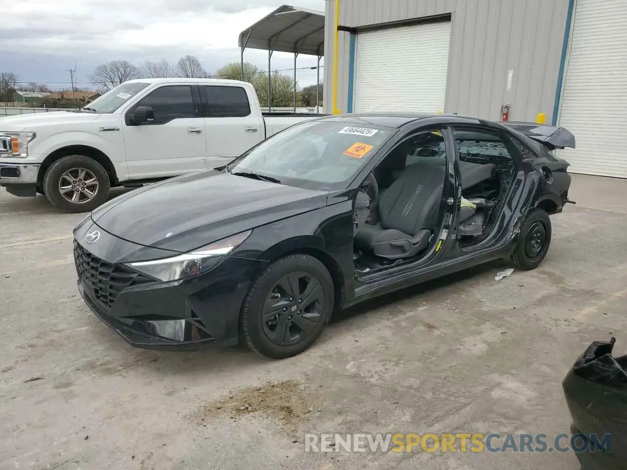 1 fotografías del automóvil dañado 5NPLS4AG5MH037774 HYUNDAI ELANTRA 2021