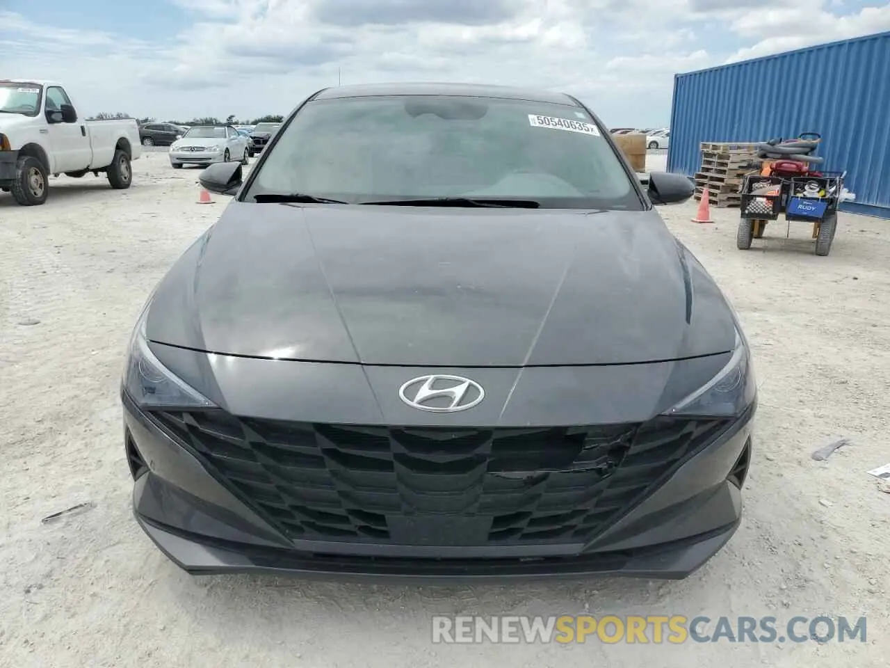 5 fotografías del automóvil dañado 5NPLS4AG6MH022104 HYUNDAI ELANTRA 2021