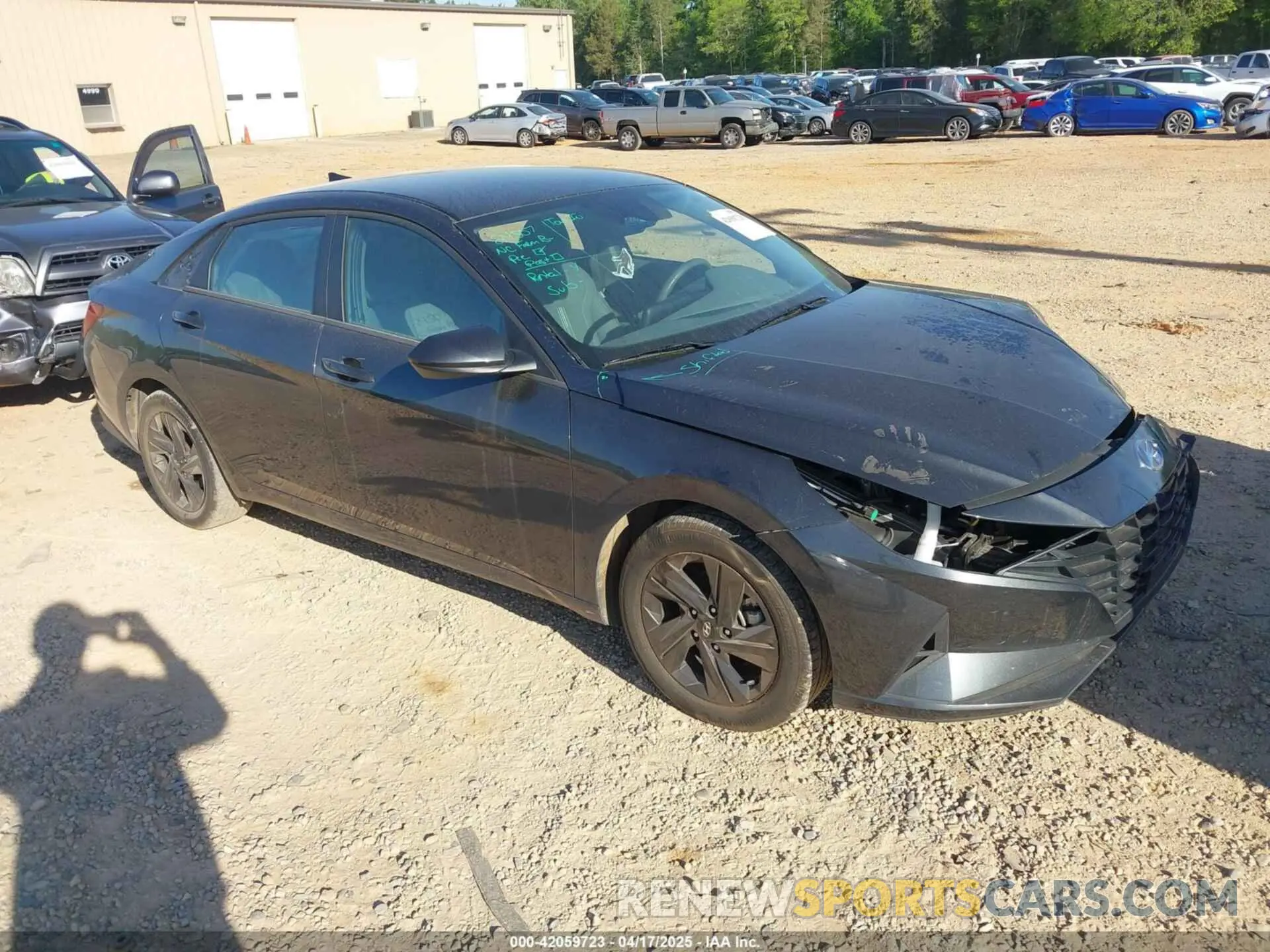 1 fotografías del automóvil dañado 5NPLS4AG6MH034172 HYUNDAI ELANTRA 2021