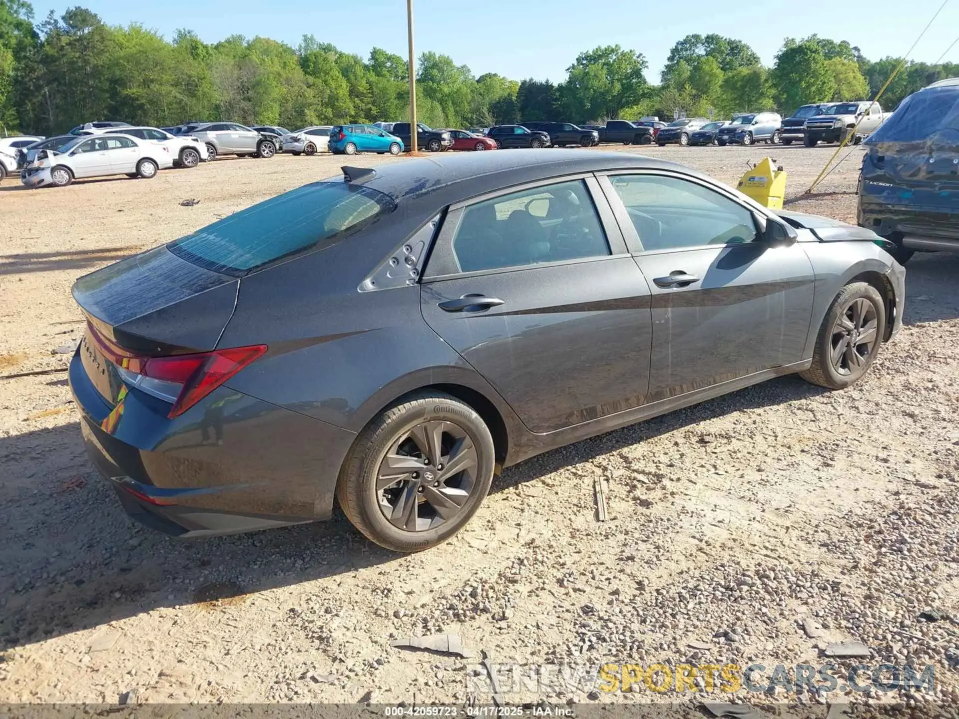 4 fotografías del automóvil dañado 5NPLS4AG6MH034172 HYUNDAI ELANTRA 2021