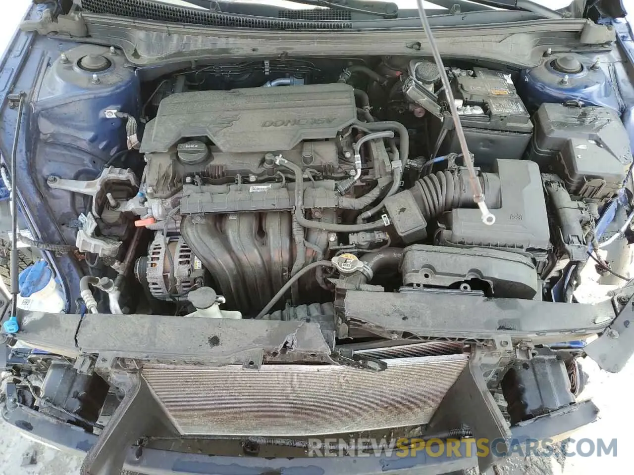 11 fotografías del automóvil dañado 5NPLS4AG7MH009068 HYUNDAI ELANTRA 2021