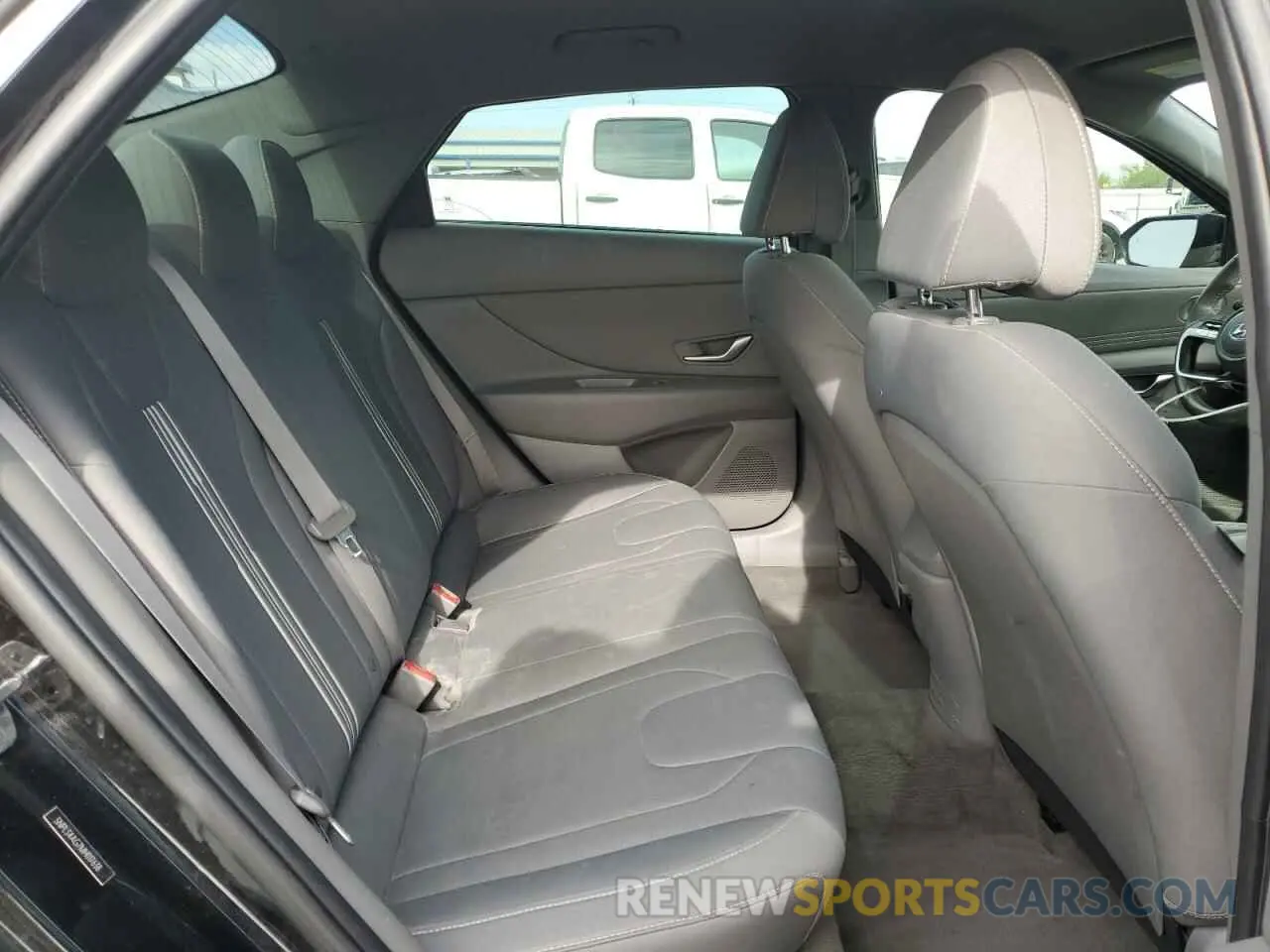 10 fotografías del automóvil dañado 5NPLS4AG7MH017638 HYUNDAI ELANTRA 2021