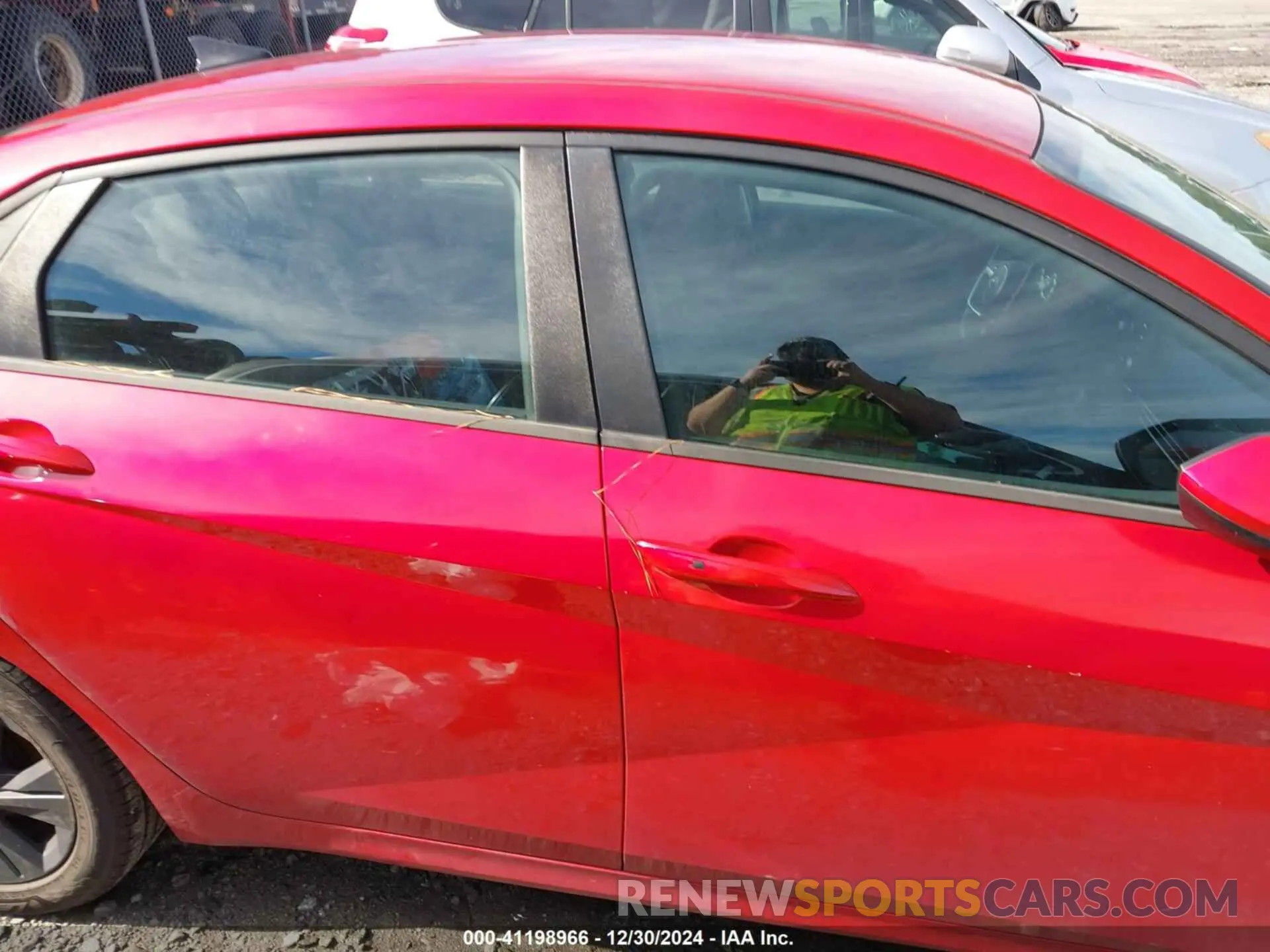 13 fotografías del automóvil dañado 5NPLS4AG7MH029563 HYUNDAI ELANTRA 2021