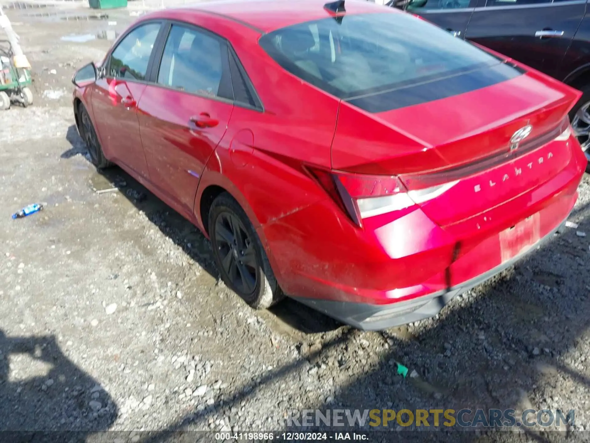3 fotografías del automóvil dañado 5NPLS4AG7MH029563 HYUNDAI ELANTRA 2021