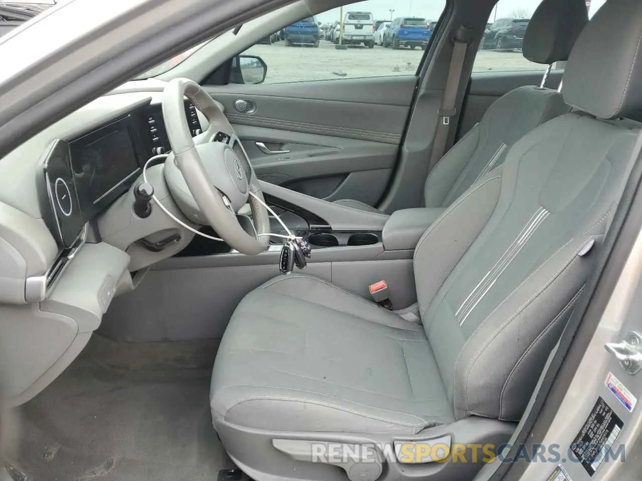 7 fotografías del automóvil dañado 5NPLS4AG7MH039378 HYUNDAI ELANTRA 2021