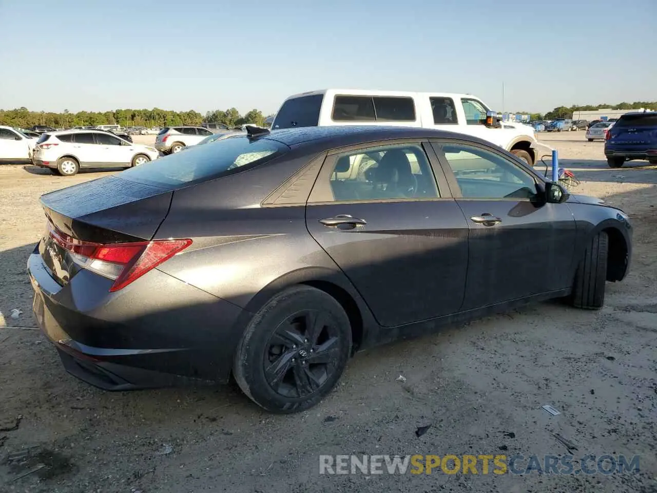3 fotografías del automóvil dañado 5NPLS4AG8MH002369 HYUNDAI ELANTRA 2021