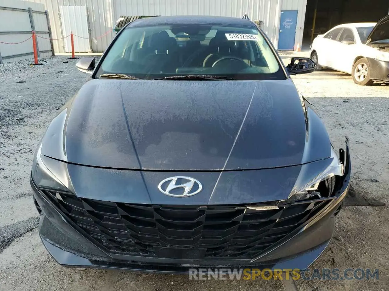 5 fotografías del automóvil dañado 5NPLS4AG8MH002369 HYUNDAI ELANTRA 2021