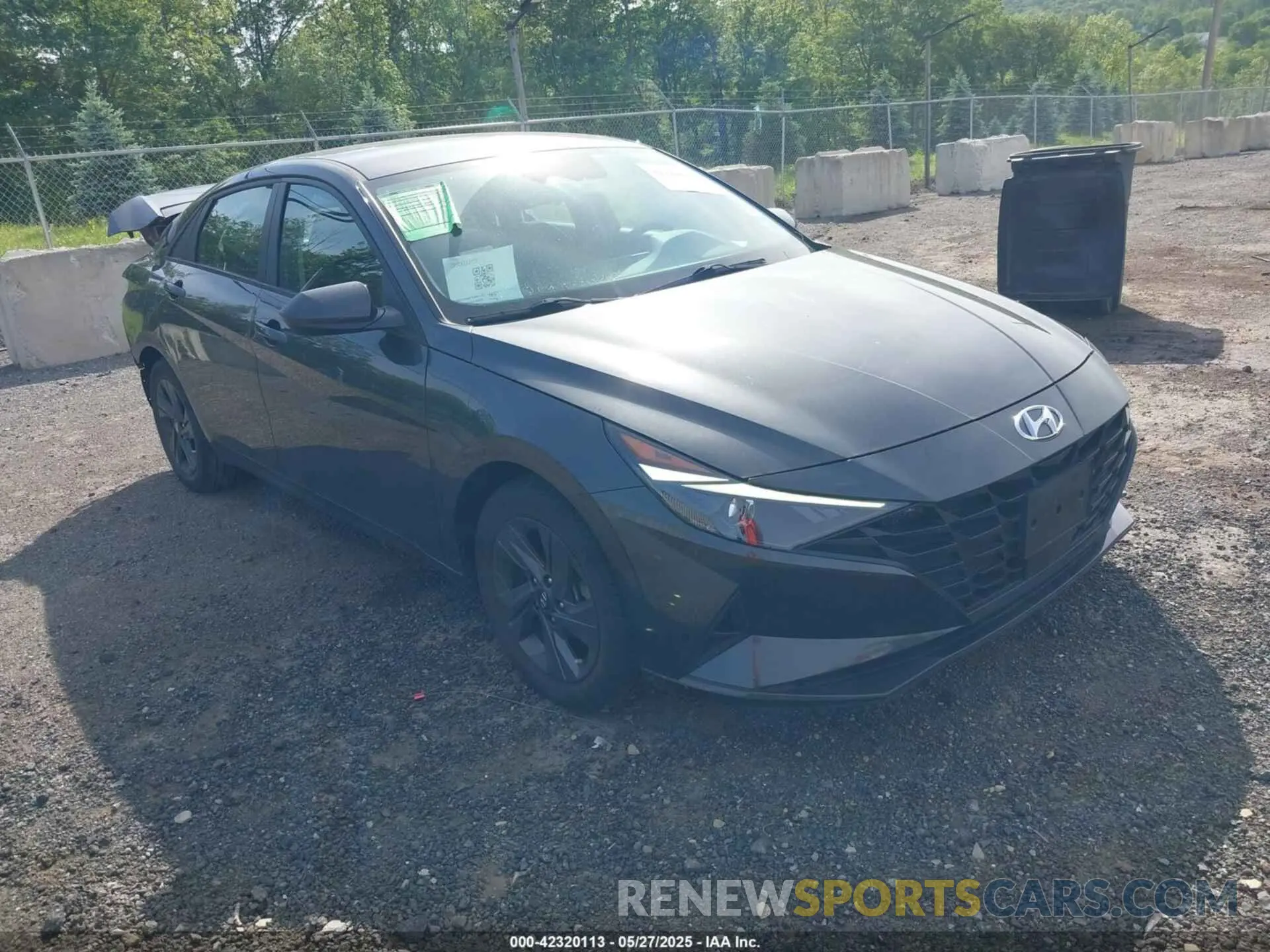 1 fotografías del automóvil dañado 5NPLS4AG9MH021884 HYUNDAI ELANTRA 2021