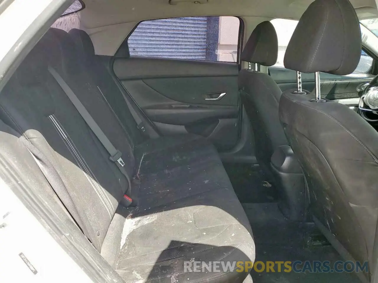 10 fotografías del automóvil dañado 5NPLS4AG9MH033095 HYUNDAI ELANTRA 2021