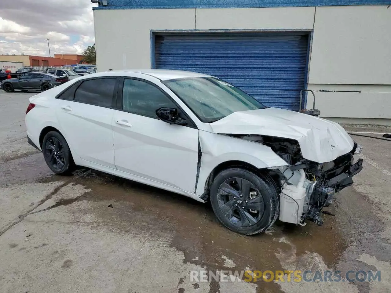 4 fotografías del automóvil dañado 5NPLS4AG9MH033095 HYUNDAI ELANTRA 2021